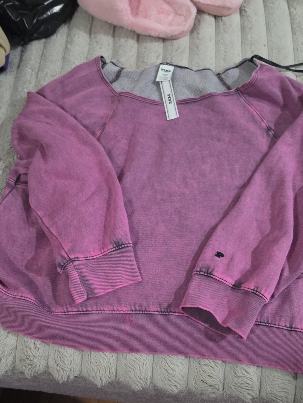 Victoria's Secret Faded Pink Crewneck Sweatshirt
